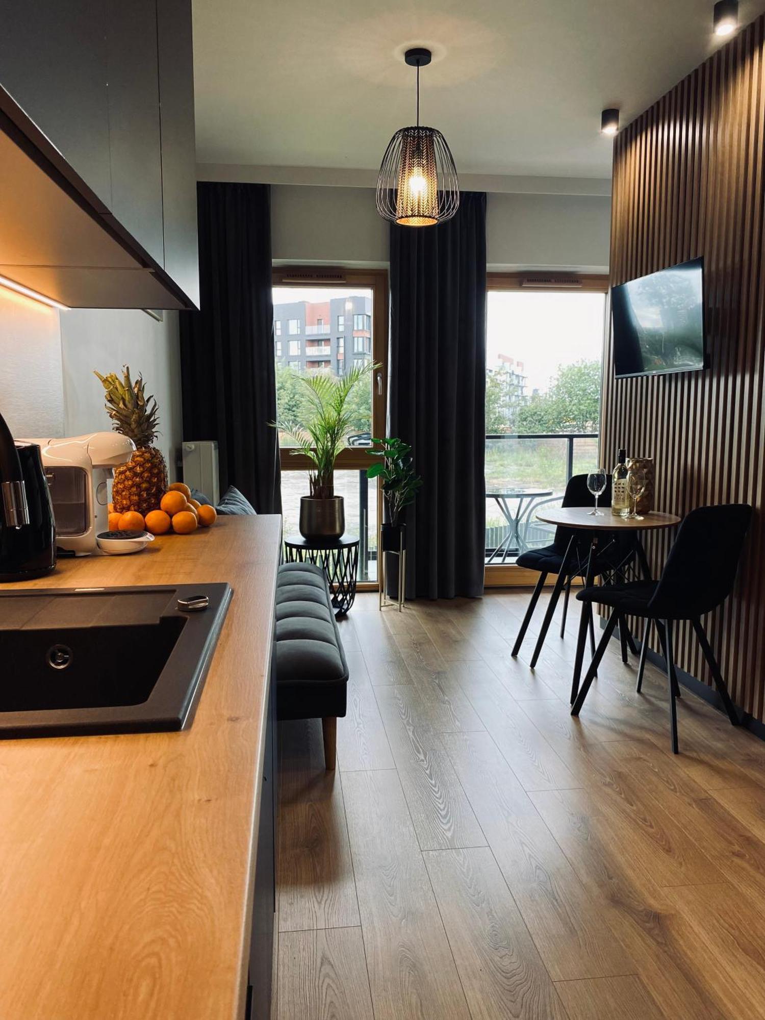 Motlawa Inn Apartment-Suna,Gym&Parking Гданск Екстериор снимка